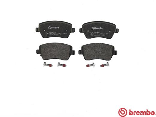A.B.S. P 68 033 BREMBO Bremsbelagsatz, Scheibenbremse